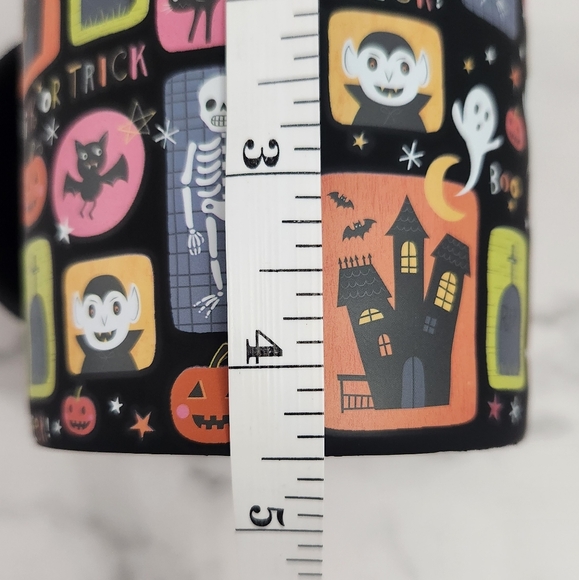 Fig & Fern Spooktacular Fun Halloween Themed Black Mug With Colorful Designs - Picture 8 of 10